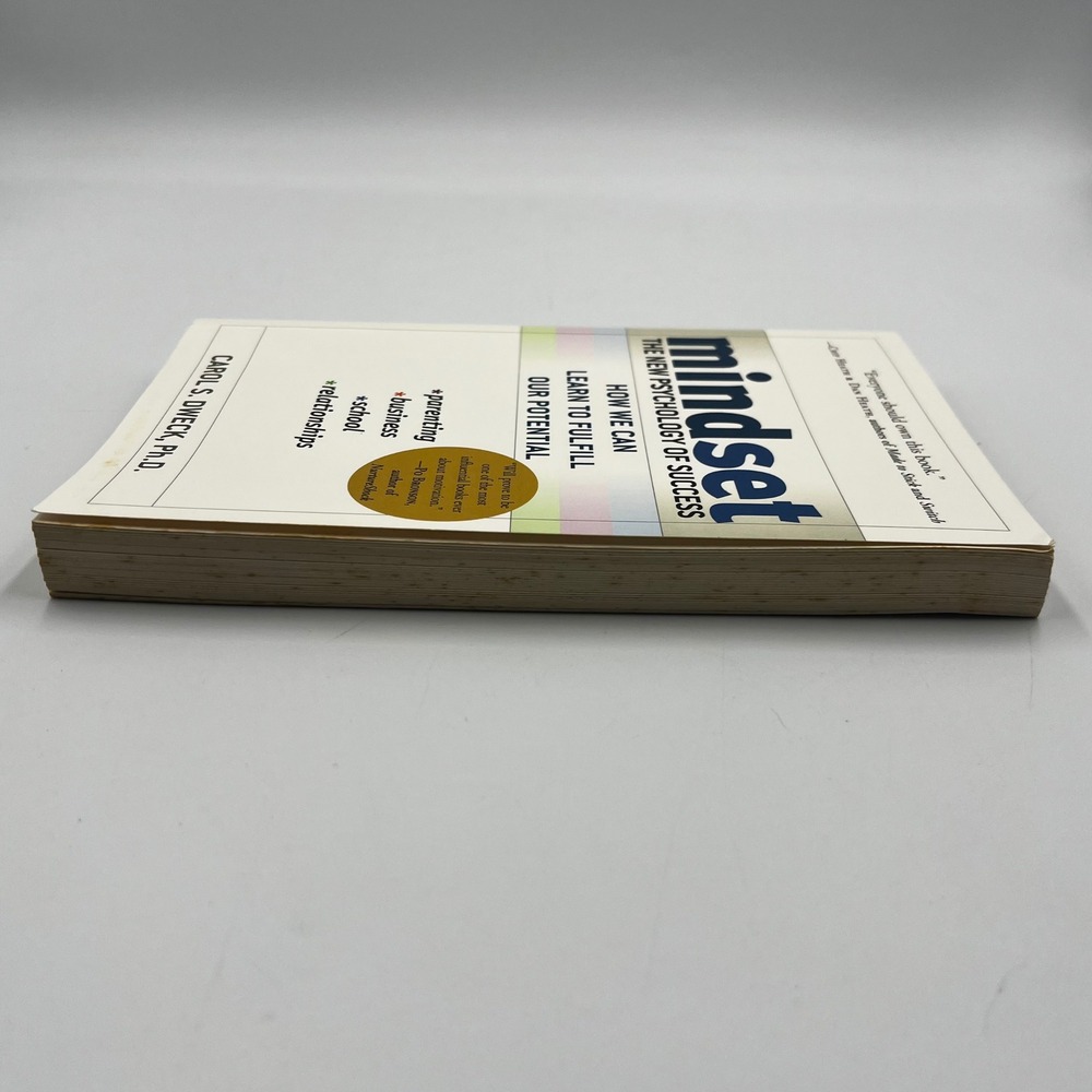 Mindset The New Psychology of Success Carol S. Dweck Paperback 9780345472328‎ - Picture 7 of 8